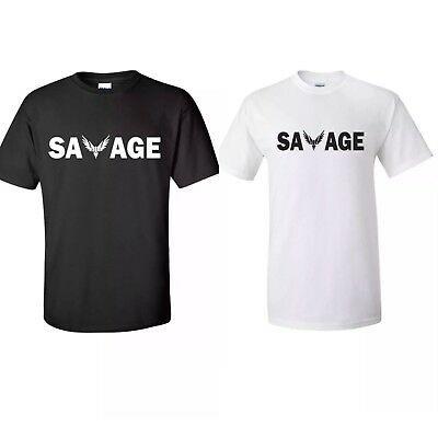 Maverick Savage Logo - SAVAGE MAVERICK LOGAN Paul T Shirt Youth Limited Bird Logo Short