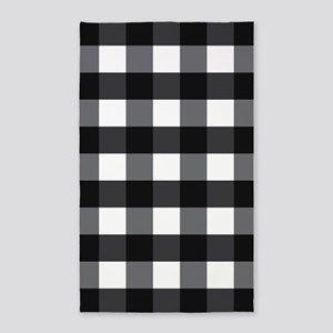 Black and White Checkered Logo - Black And White Checkered Area Rugs