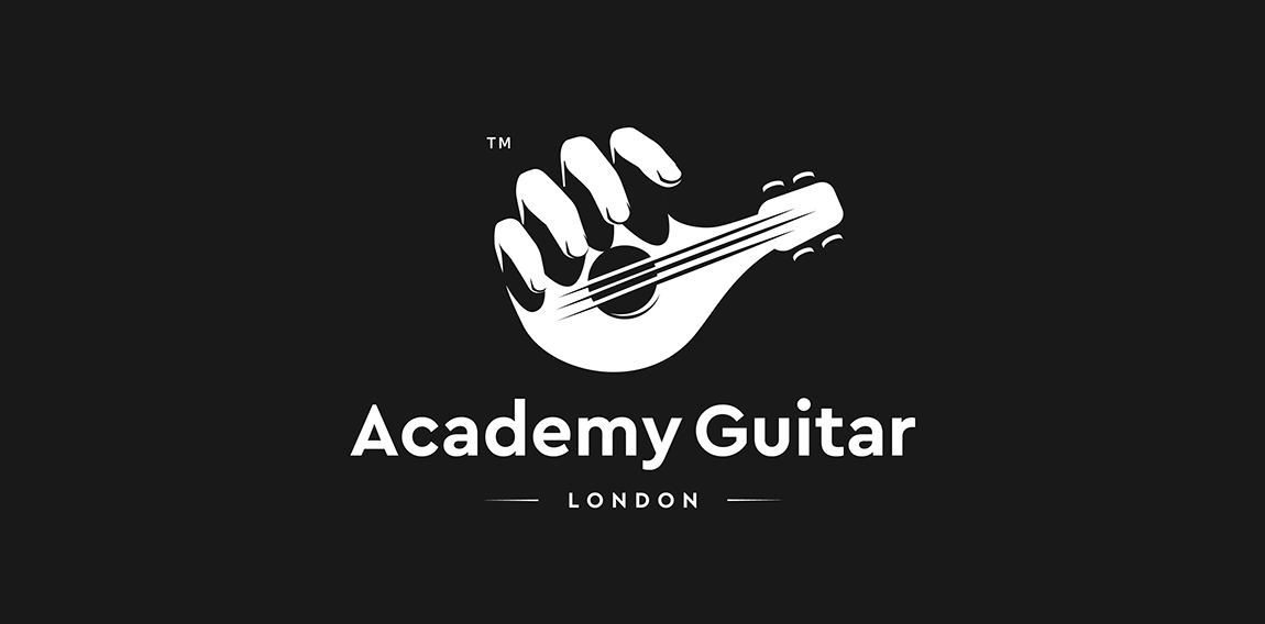 Guitar Logo - Academy Guitar- London | LogoMoose - Logo Inspiration