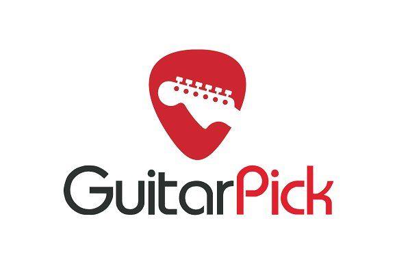Guitar Logo - Guitar Logo Template ~ Logo Templates ~ Creative Market