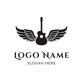 Guitar Logo - Free Guitar Logo Designs. DesignEvo Logo Maker