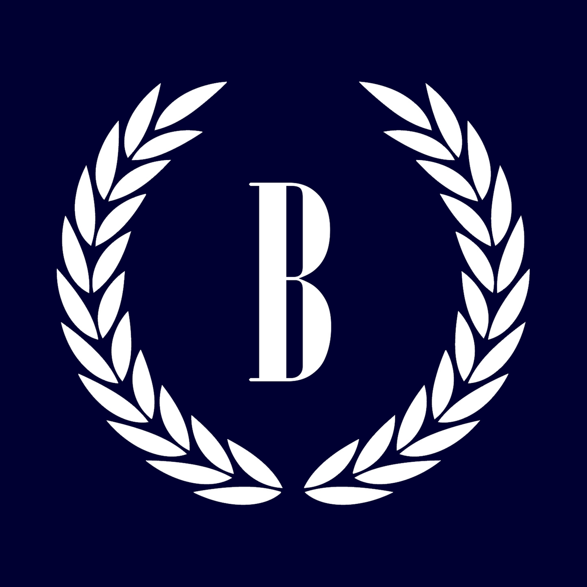 Blue Wreath Logo - Balamii