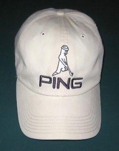 Ping Golf Man Logo - VINTAGE MENS PING G2 GOLF HAT, Si3 DRIVER, PINGMAN LOGO, ADJUSTABLE ...