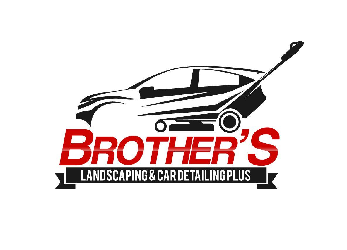 Car Business Logo - Bold, Serious, Business Logo Design for Brother's Landscaping & Car