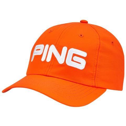 Ping Golf Man Logo - Ping 2016 Classic Unstructured Baseball Cap Orange | Scottsdale Golf