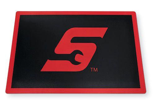 Black and Red S Logo - Snap on Logos