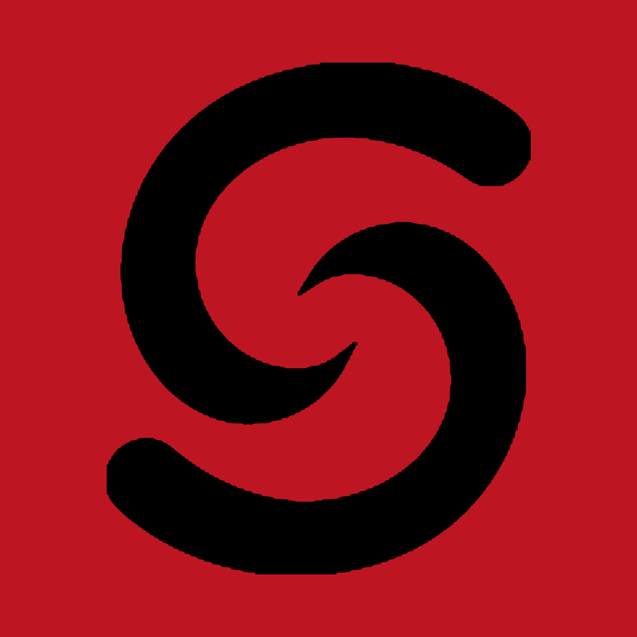 Black and Red S Logo - InSayn Logo InSayn Games Indie Video Game Development
