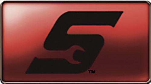 Black and Red S Logo - Logo and Racing Decals