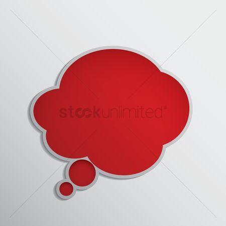 Red Word Bubble Logo - Free Dialog Bubbles Stock Vectors | StockUnlimited