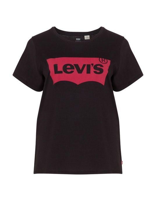 Black and Red S Logo - Levi's Clothing Plus Size Fashion from navabi