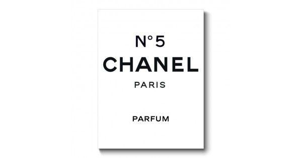 Chanel No. 5 Logo - Chanel N°5 Canvas Wall Print