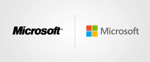 Old Microsoft Logo - Microsoft sheds its iconic logo, gets a fresh look