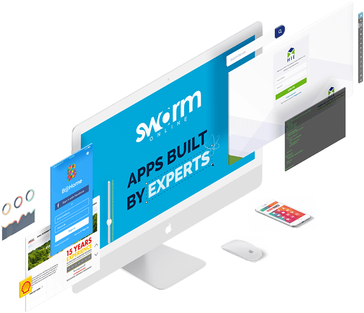 Web and Mobile Logo - SwarmOnline | Web and Mobile App Development Scotland