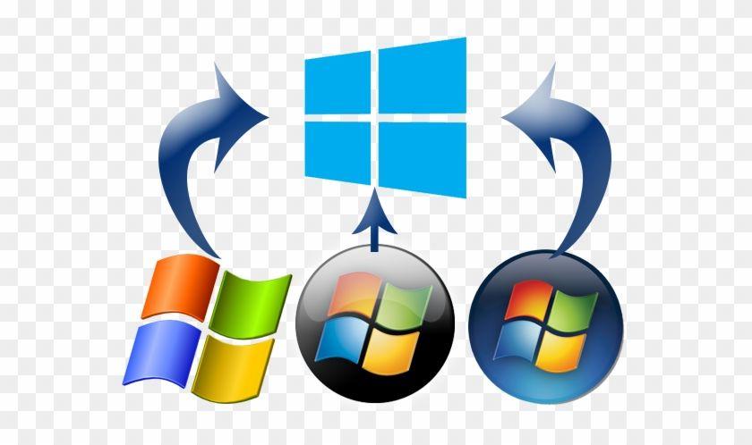 Old Microsoft Logo - Upgrade Old Crappy Windows 7 32 Bit To Windows 10 32 - Logo Quiz ...