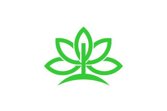Modern Leaf Logo - Modern abstract leaf logo Graphic by hartgraphic - Creative Fabrica