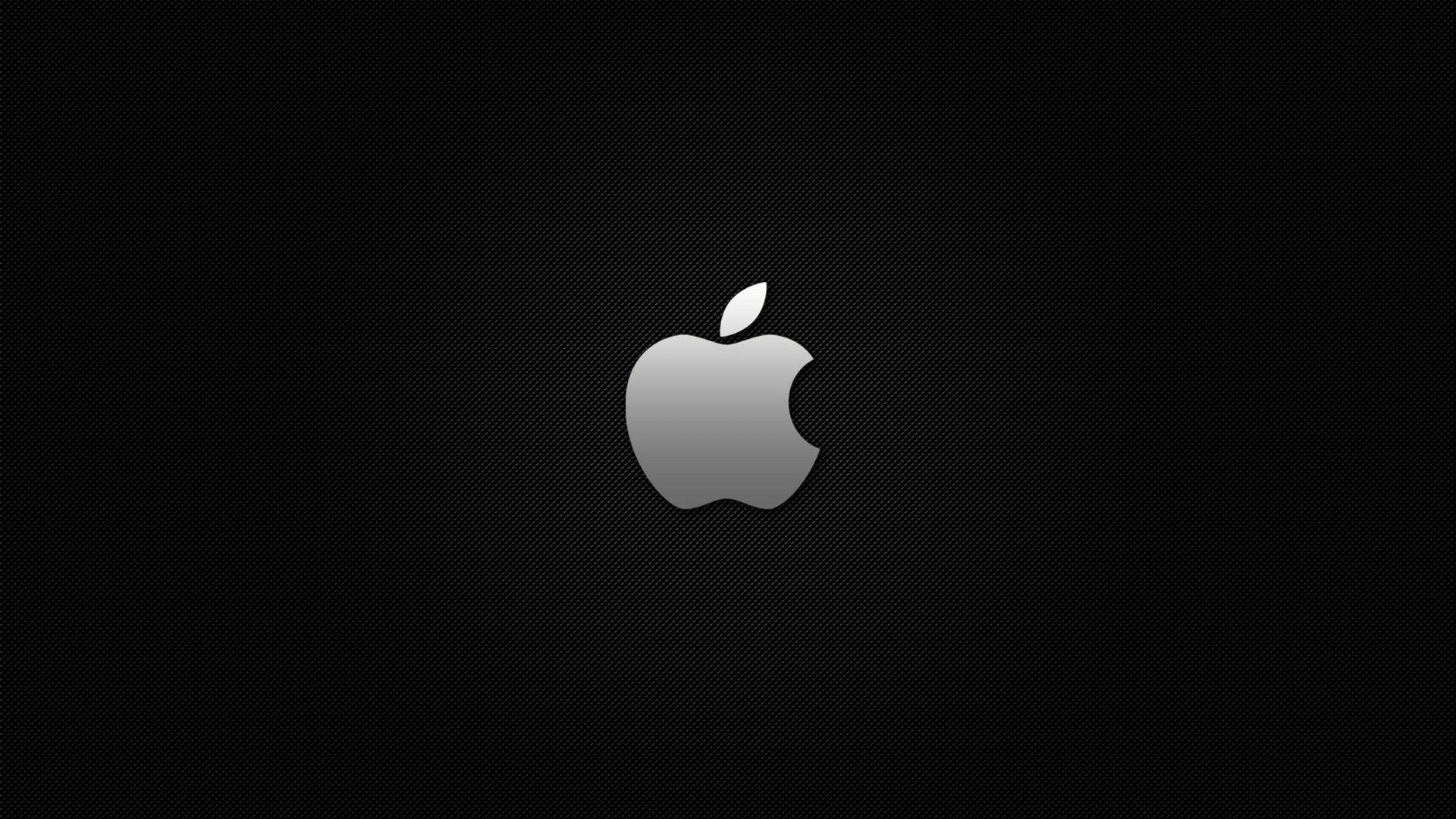 5 Black Logo - Black Apple Logo Wallpaper HD Wallpaper. Apple logo