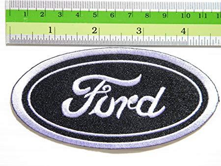 5 Black Logo - 5Black BIG Ford Logo Racing Car Pick up Truck Sew Iron on Patch
