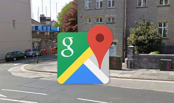 Well Known Road Logo - Google Maps Road View captures two VERY well-known faces within the ...