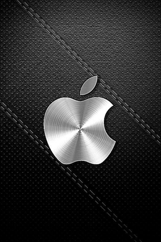 5 Black Logo - Black Apple Logo iPhone 5 HD Lock Screen Wallpapers HD iPhone ...