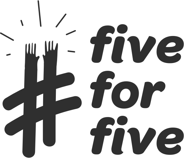 5 Black Logo - fiveforfive-logo-5-black - Friends of Grand Rapids Parks