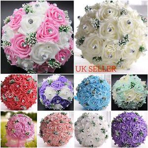 Petal Pink Green Flower Logo - Wedding Bouquet Rose Flowers Posy Bride Bridesmaid White Ivory Pink ...