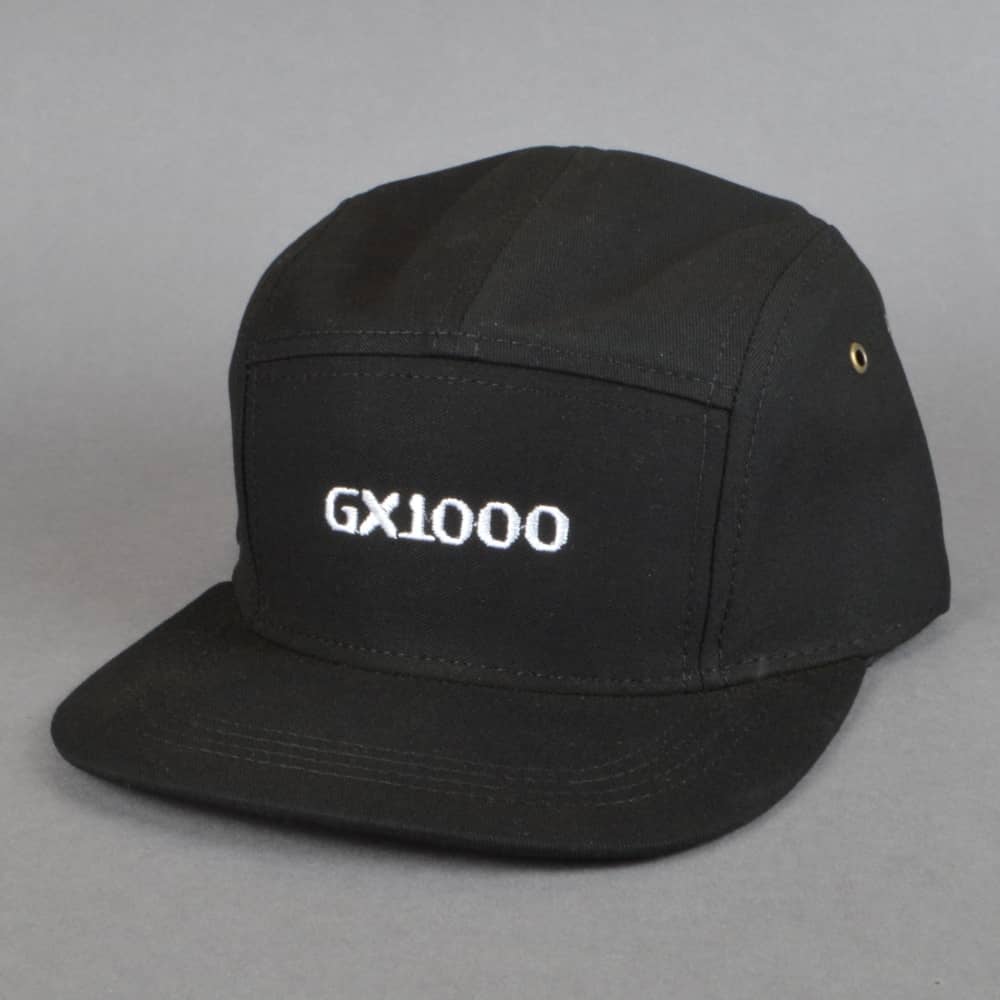 5 Black Logo - GX1000 OG Logo 5 Panel Cap - Black - SKATE CLOTHING from Native ...