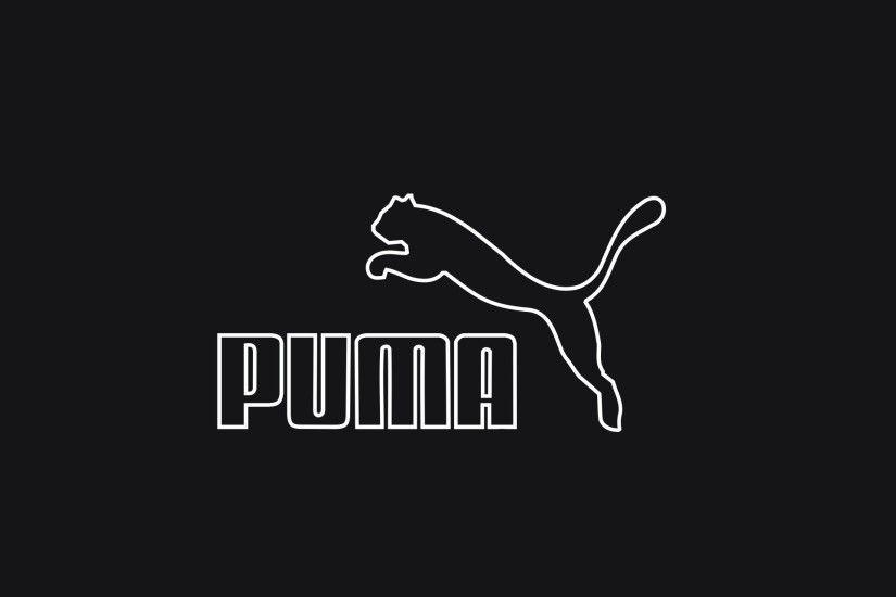 Black Puma Logo - Puma Logo Wallpaper ·①