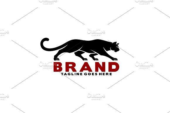 Black Puma Logo - Puma Logo Logo Templates Creative Market