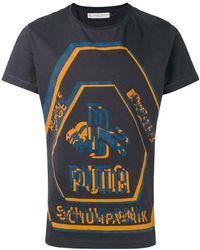 Black Puma Logo - Puma X Xo Homage To Archive Retro T Shirt In Black For Men