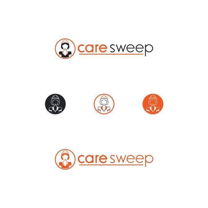 Orange Sweep Logo - care sweep cleaning company logo Oranges,Dark neutrals,Yellows ...