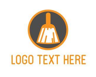 Orange Sweep Logo - Sweep Logo Maker