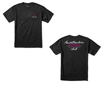 Primitive Heartbreakers Logo - Primitive Skateboard Shirt Heartbreakers Rosey Black Size XL: Amazon ...