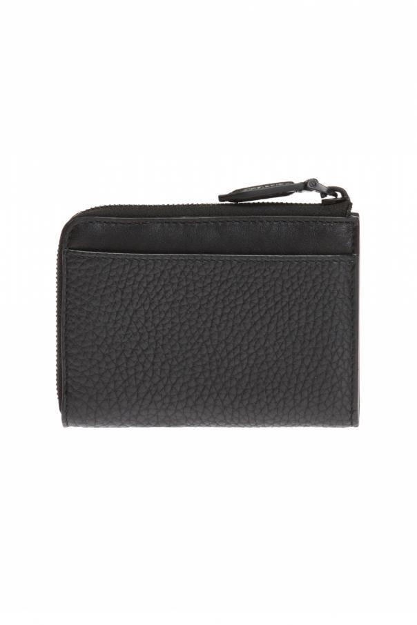 Ferragamo Black Logo - BLACK Logo wallet Salvatore Ferragamo shop online BDOSBA