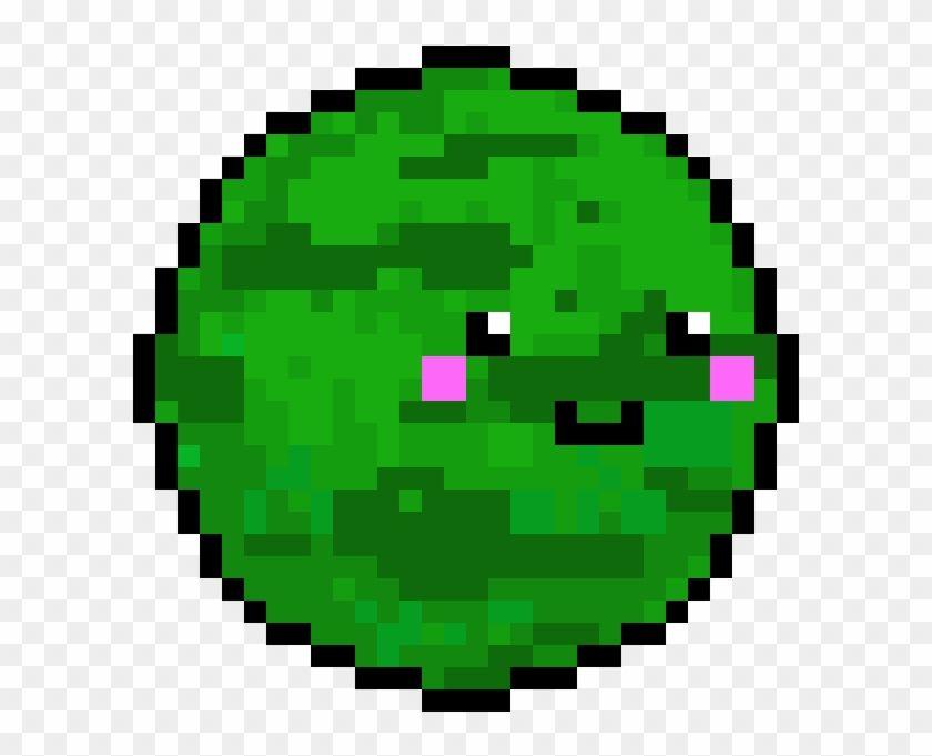 Green Flash Logo - Cute Planet Green Logo Pixel Art Transparent PNG