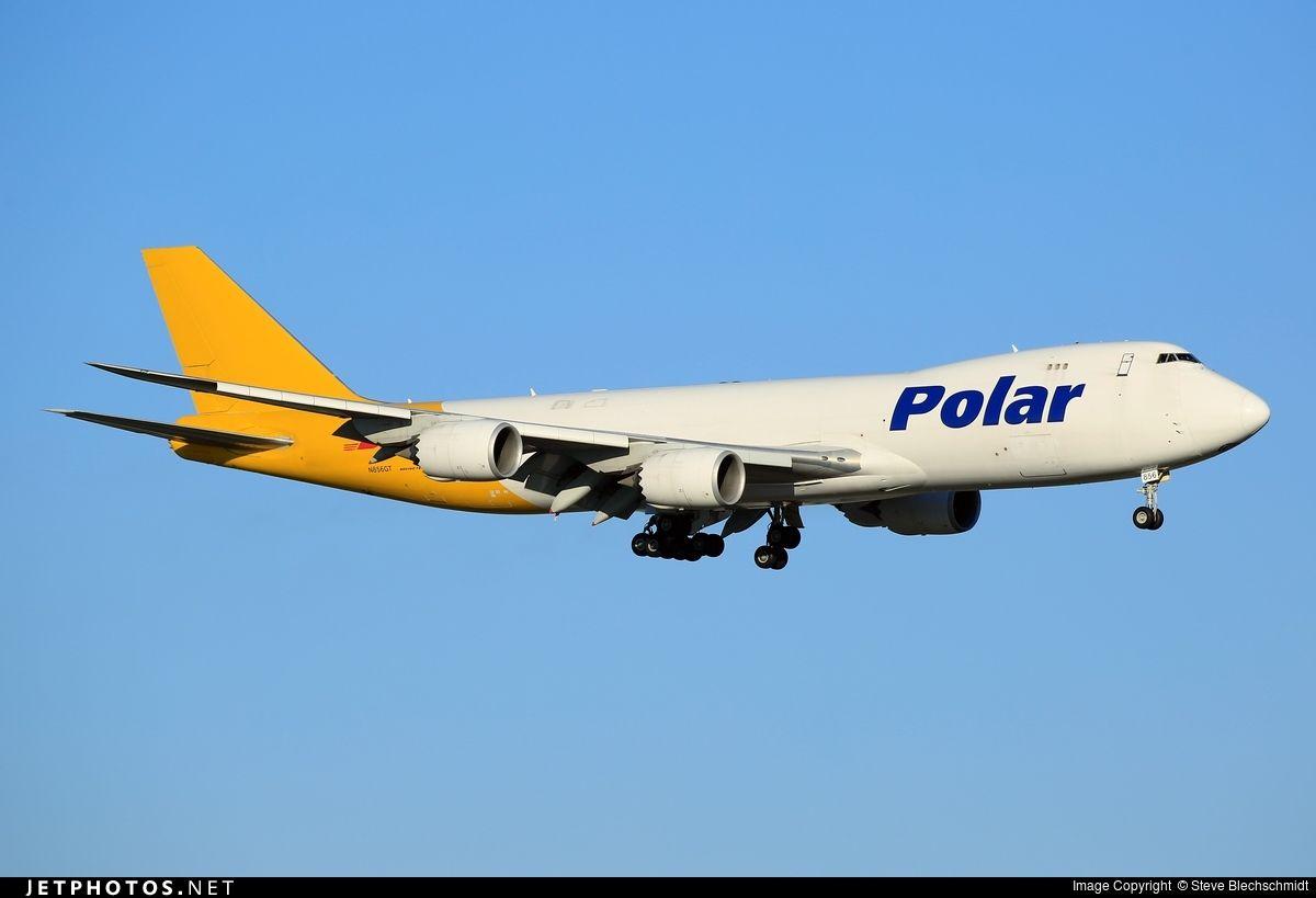Polar Cargo Logo - N856GT. Boeing 747 87UF. Polar Air Cargo. Steve Blechschmidt