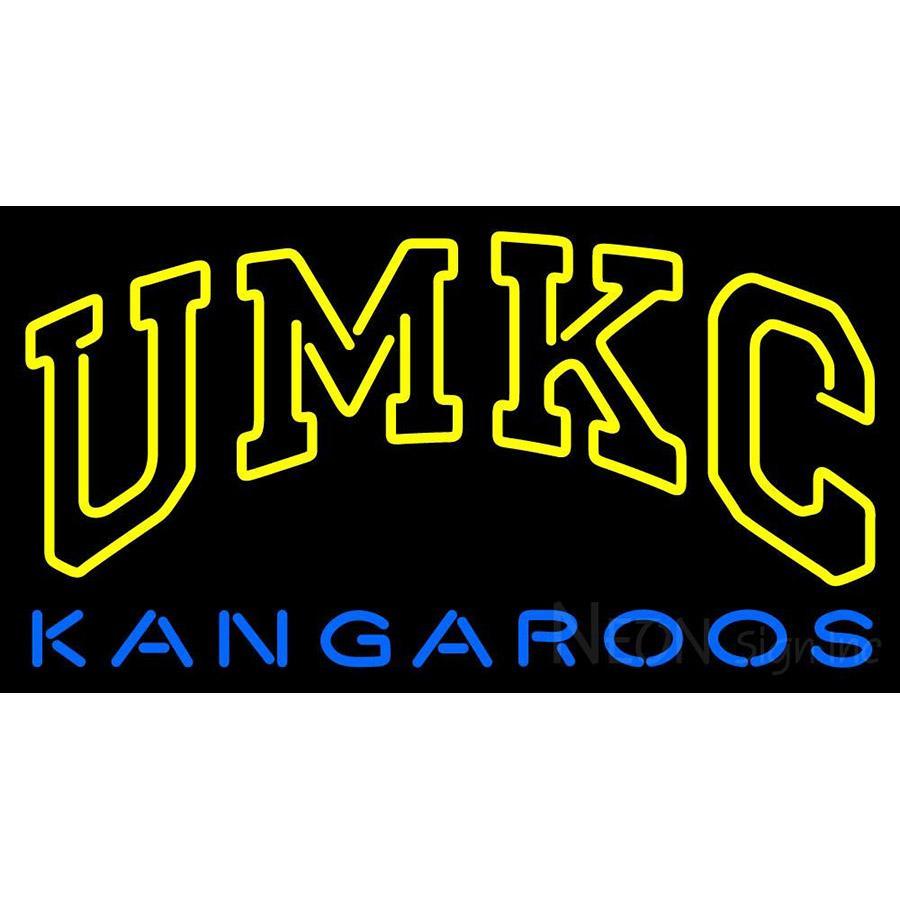 UMKC Kangaroos Logo - Umkc Kangaroos Wordmark 1987 2004 Logo Ncaa Neon Sign