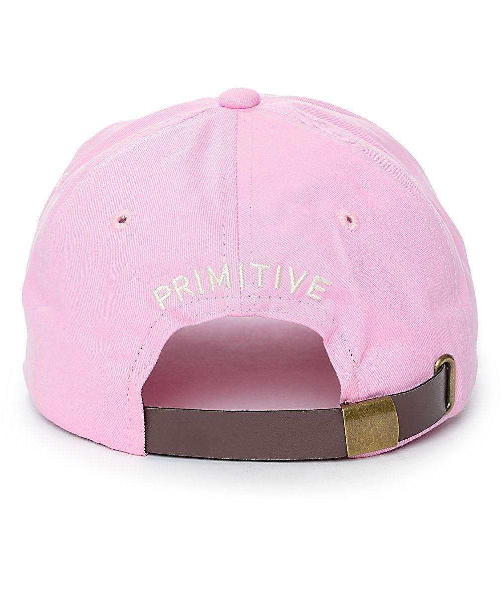 Primitive Heartbreakers Logo - Primitive Heartbreakers Pink Strapback Hat PINK 286088 [NHNQPDO ...