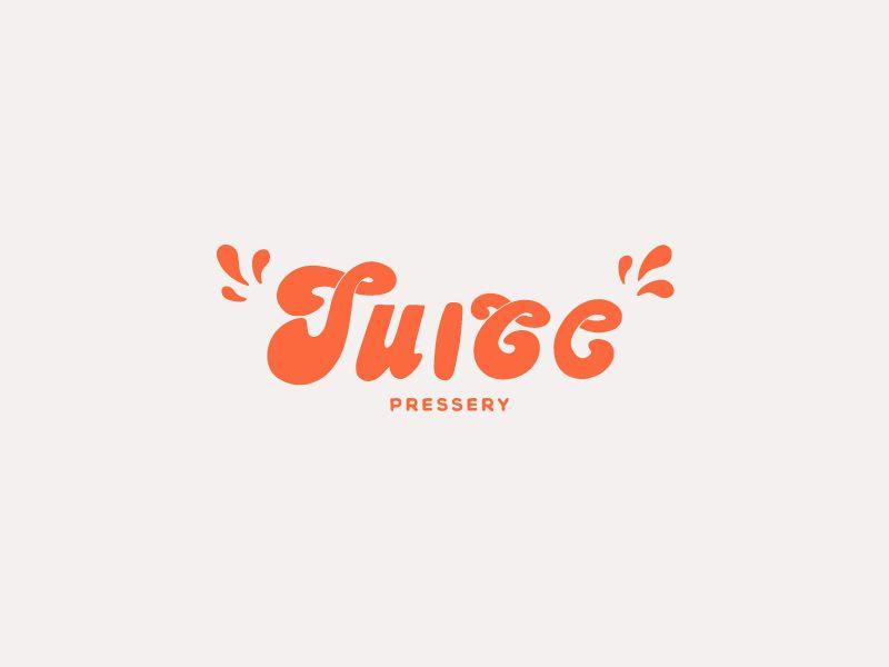 Peach Jordan Logo - Juice Brand Logo Concept by Jordan Stokke | Dribbble | Dribbble