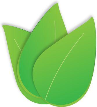 Three Green Leaves Logo - Three Green Leaves PNG Image, Background and Vectors for Free