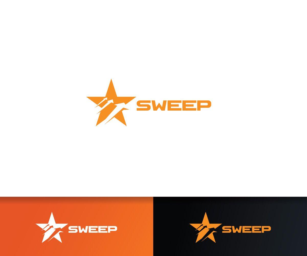 Orange Sweep Logo - Bold, Serious Logo Design for SWEEP [+ logical space/room to include ...