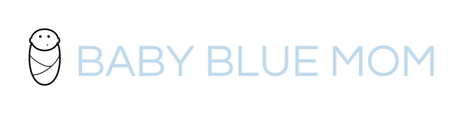 Baby Blue Mom Logo - Baby Blue Mom