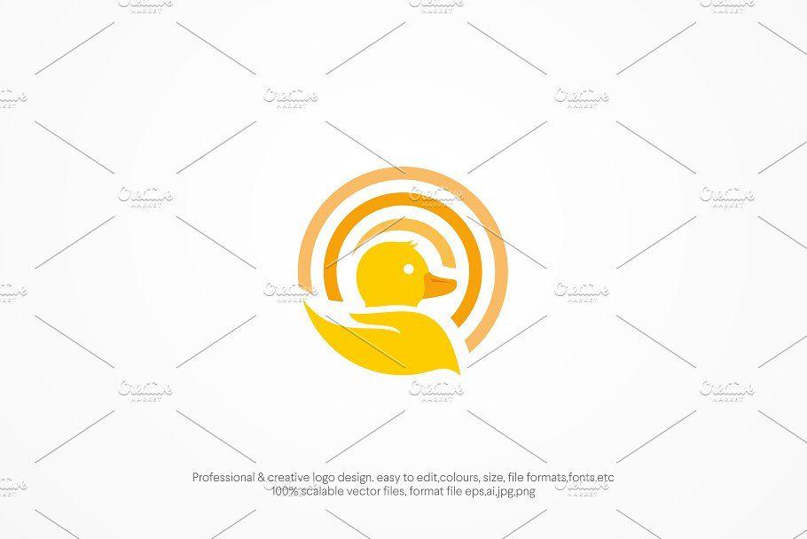 Orange Sweep Logo - Sweep takes logo template Logo Templates Creative Market