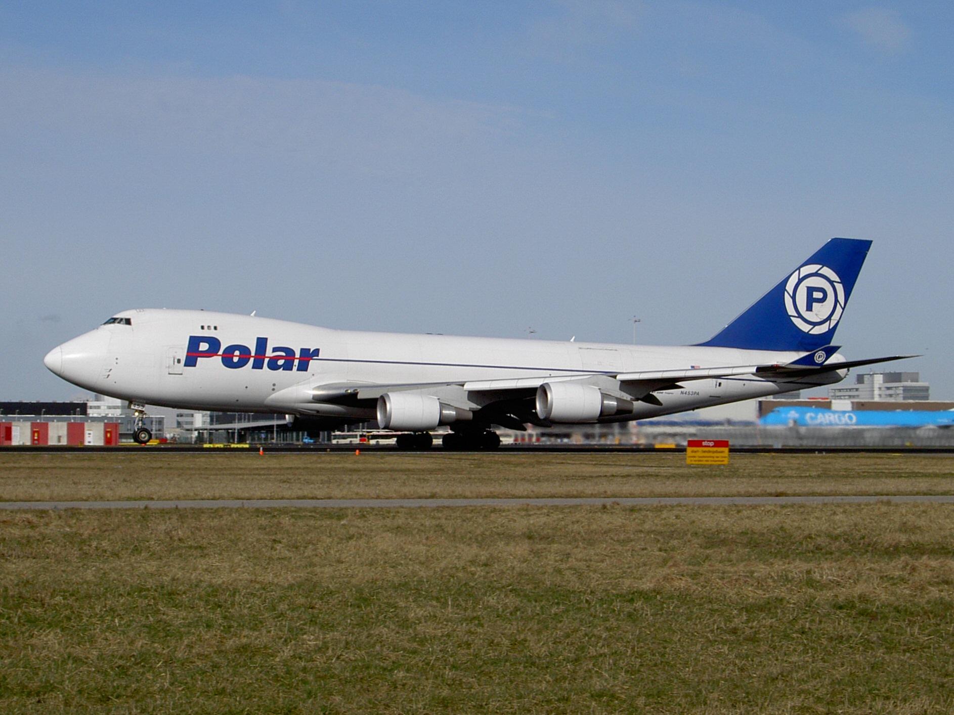 Polar Cargo Logo - Boeing 747 46NF Polar Air Cargo N453PA Amsterdam Schiphol AMS