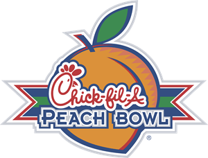 Peach Vector Logo - CHICK FIL A PEACH BOWL Logo Vector (.SVG) Free Download