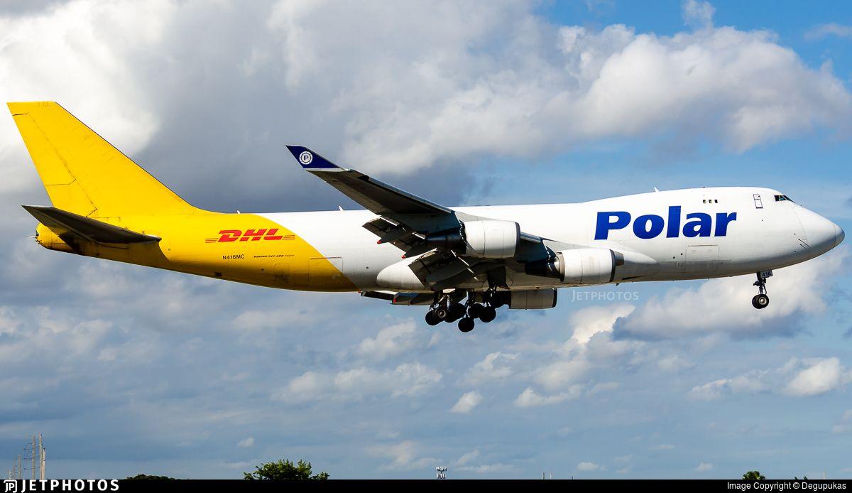 Polar Cargo Logo - N416MC. Boeing 747 47UF(SCD). Polar Air Cargo