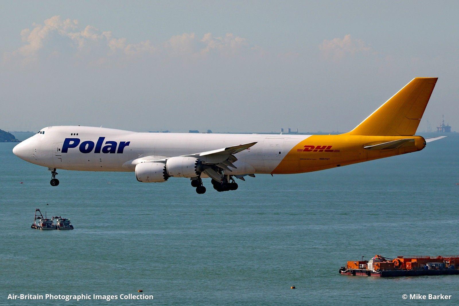 Polar Cargo Logo - Aviation photographs of Operator: DHL Air Cargo PO / PAC