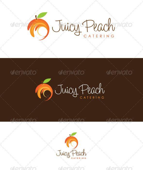Peach Vector Logo - Best Image of Catering Logo Vector Logo Templates