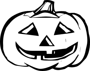 Halloween Black and White Logo - Black And White Halloween Clipart