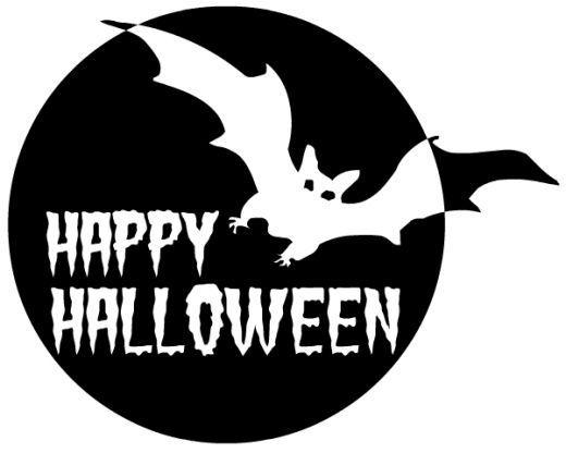 Halloween Black and White Logo - Free Halloween Black Clipart, Download Free Clip Art, Free Clip Art