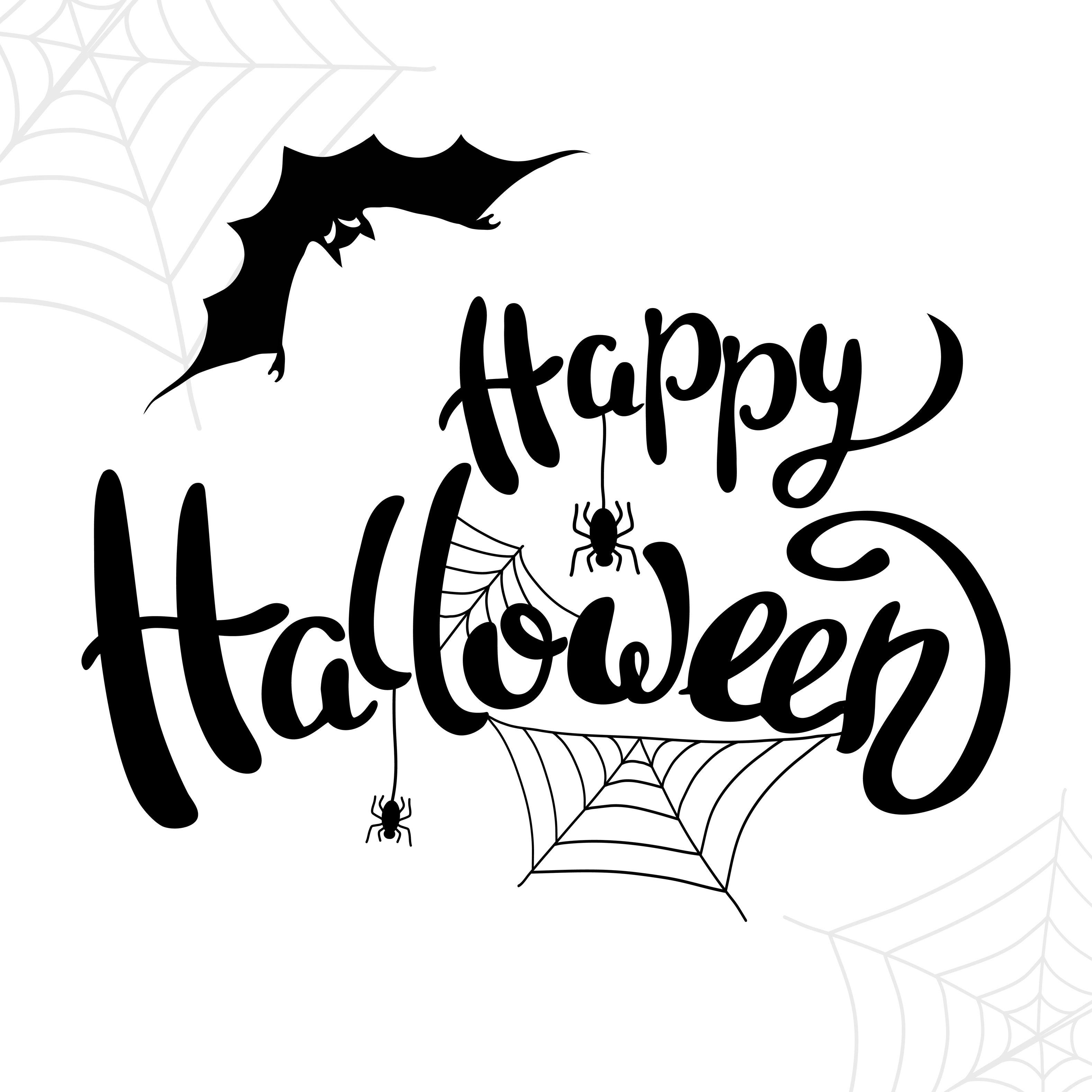 Halloween Black and White Logo - Happy Halloween From Kitterman Woods!